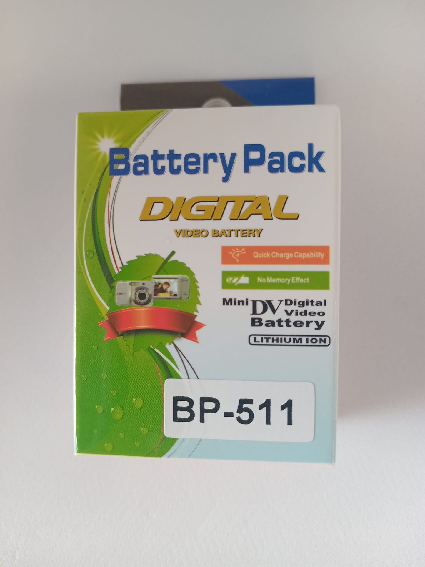 Digital video camera battery BP-511