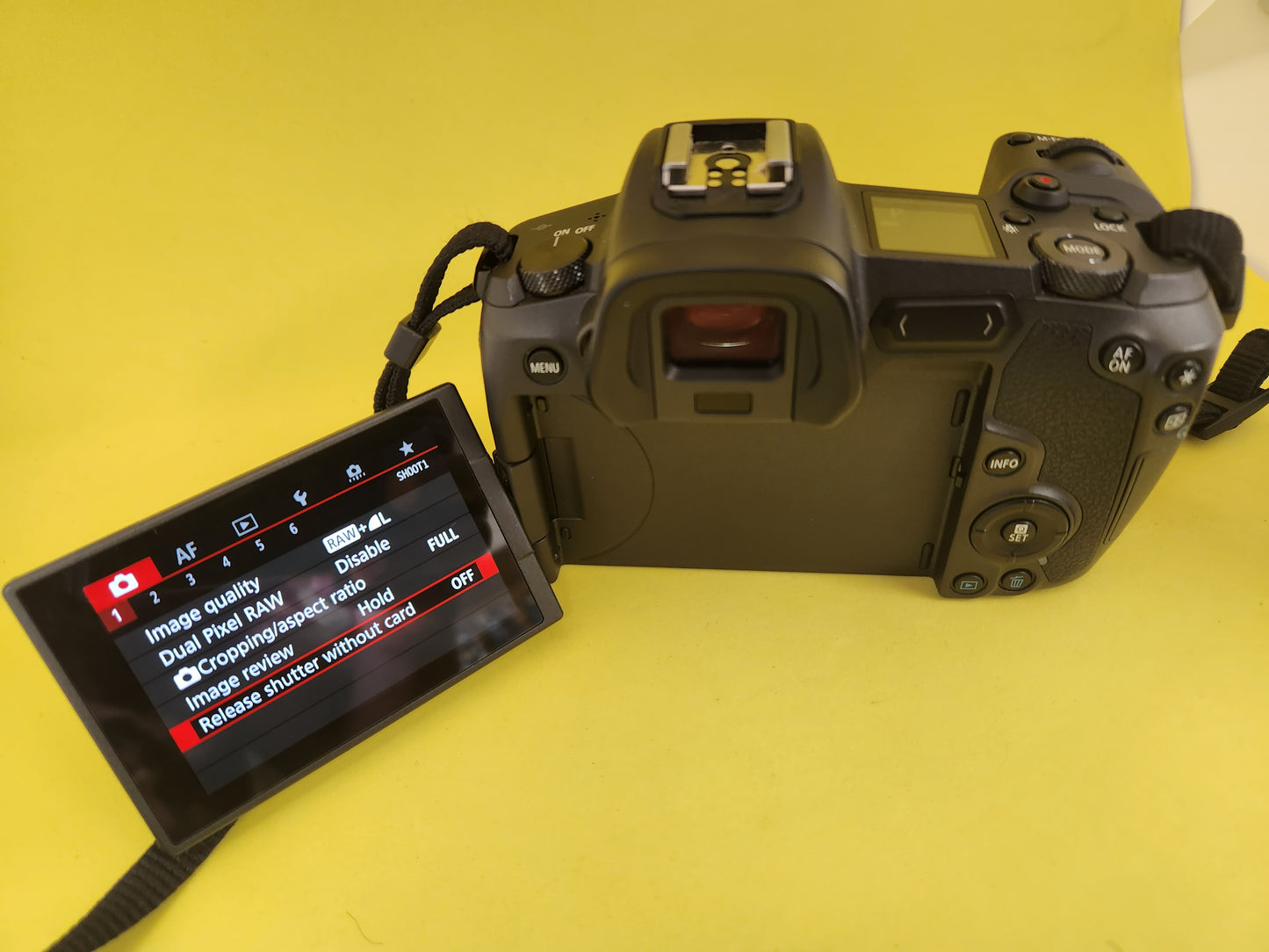 Canon Mirrorless EOS R used only once
