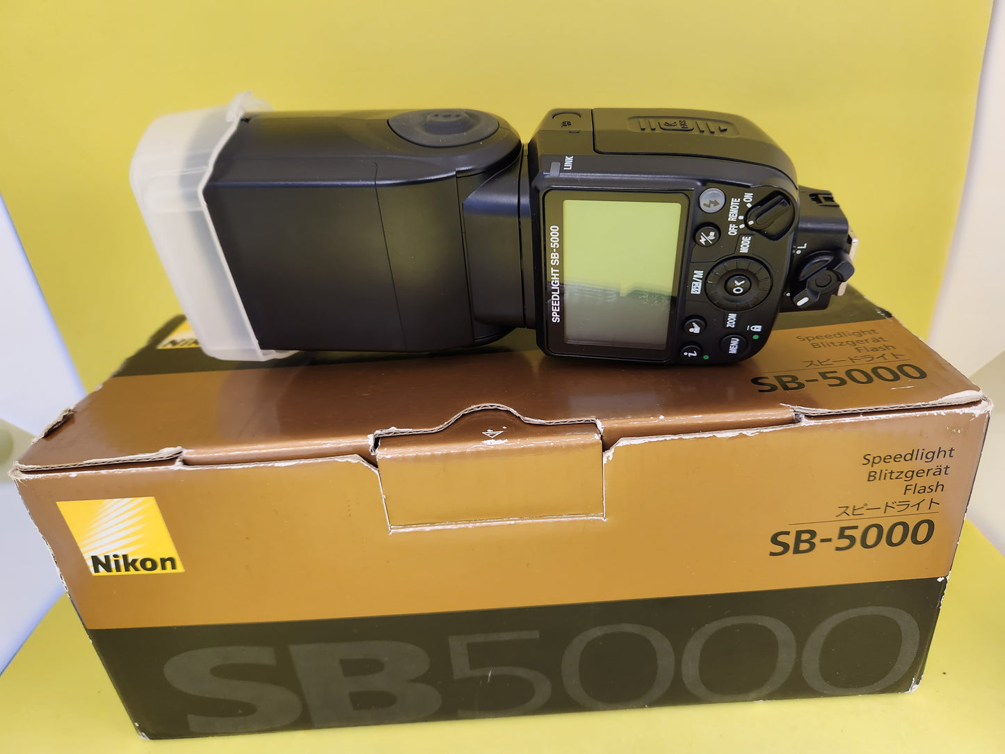 Nikon speedlight flash SB-5000