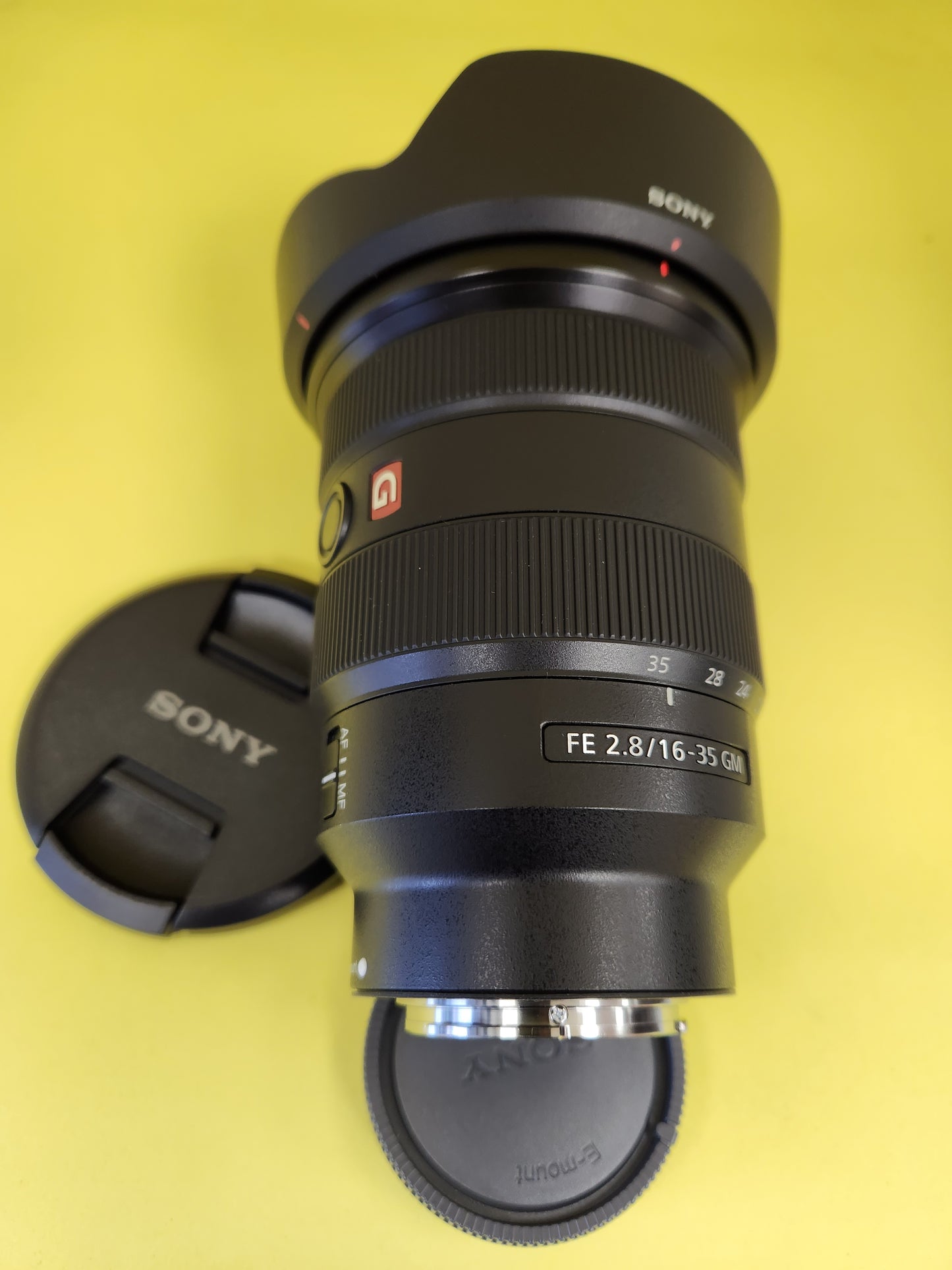 Sony digital lens Emount 16-35mm GM f2.8