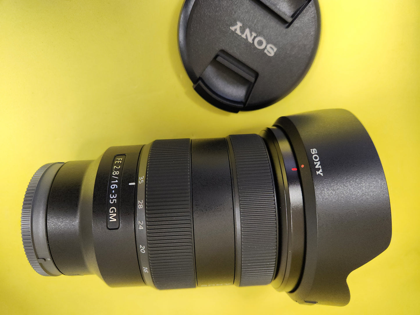 Sony digital lens Emount 16-35mm GM f2.8