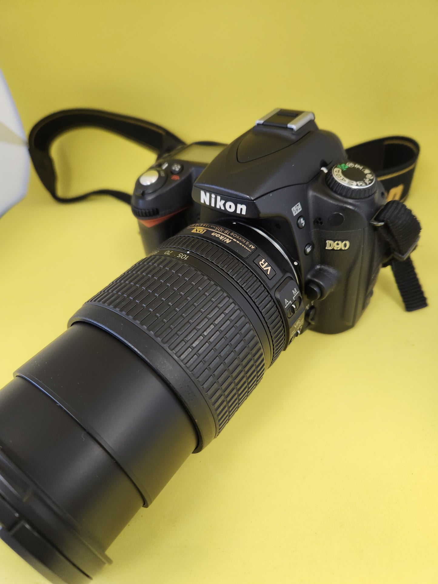 Nikon Digital 90D with lens 18-105mm used