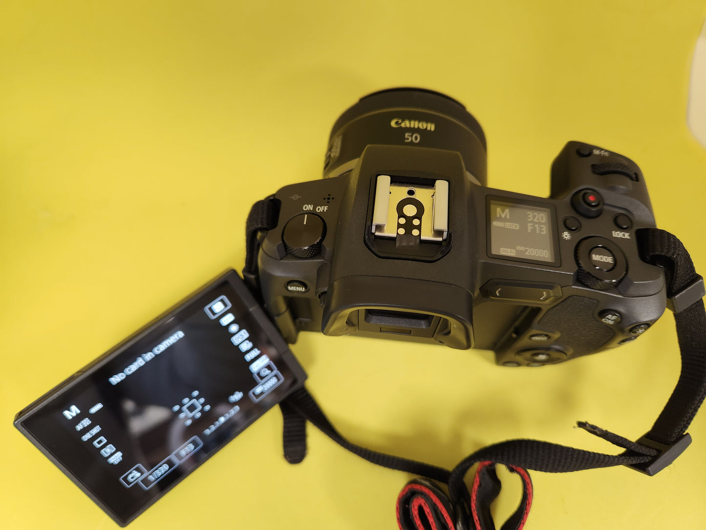 Canon EOS R with lens 50mm used