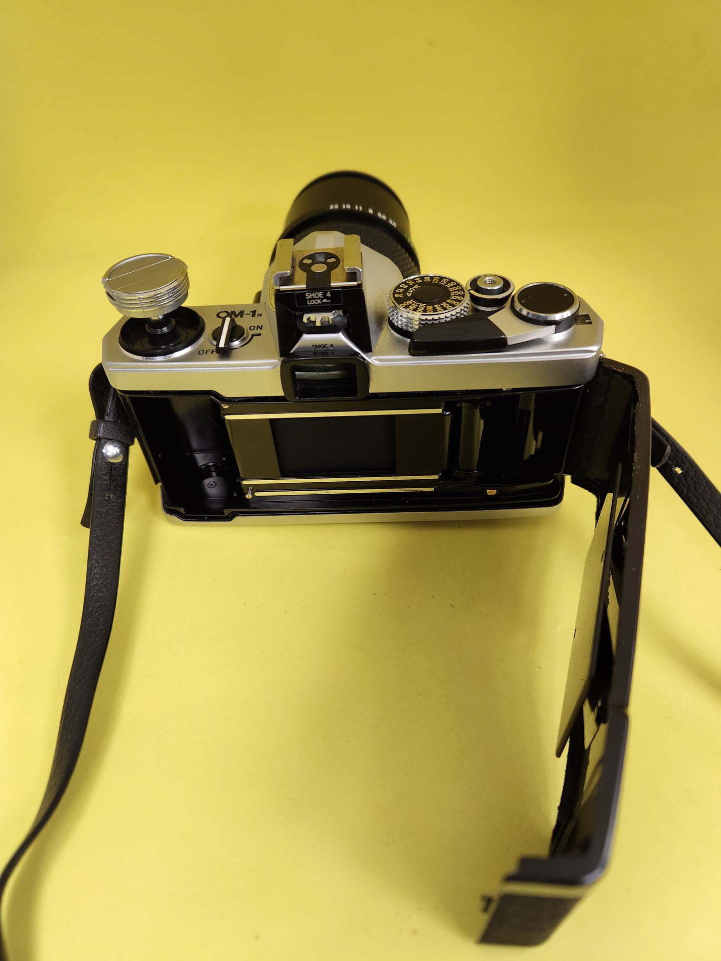 Olympus om1 with lens 135mm used vintage camera