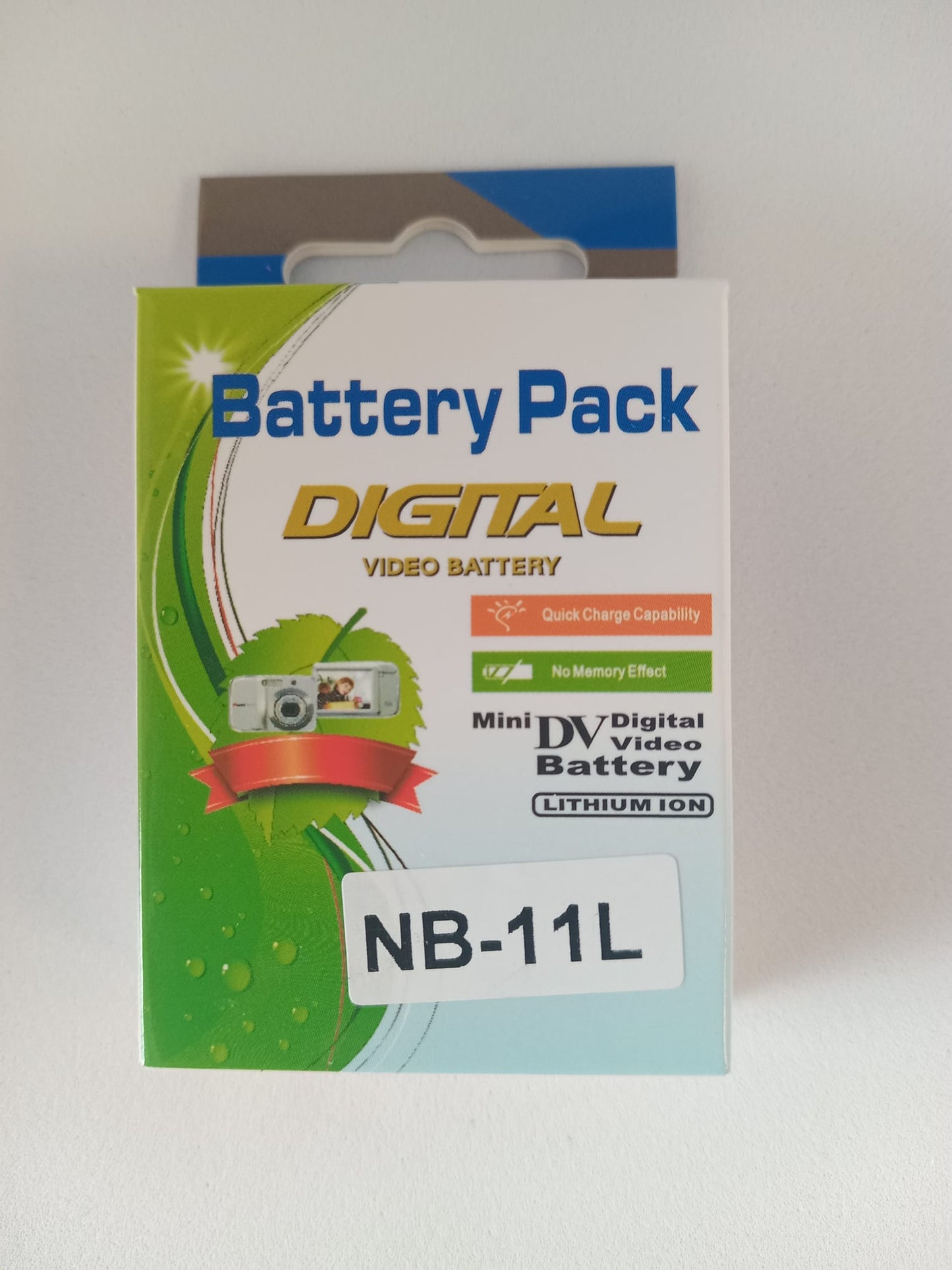 Digital video camera battery for NB-11L