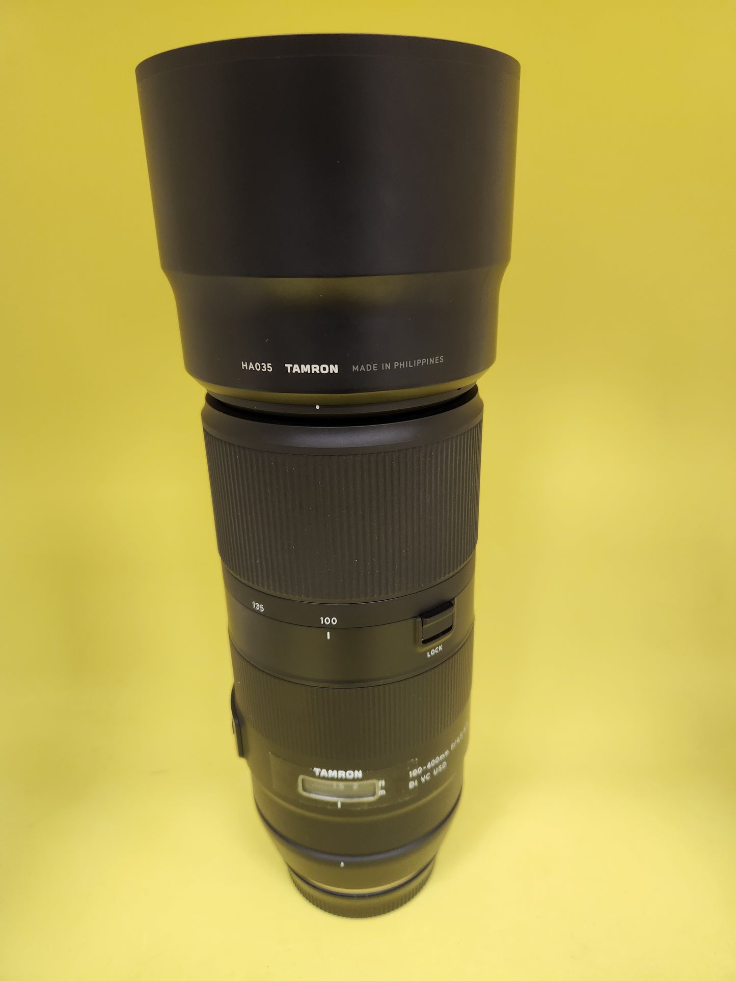 Tamron lens 100-400mm f4.5-6.3 Di VC Canon Mount used