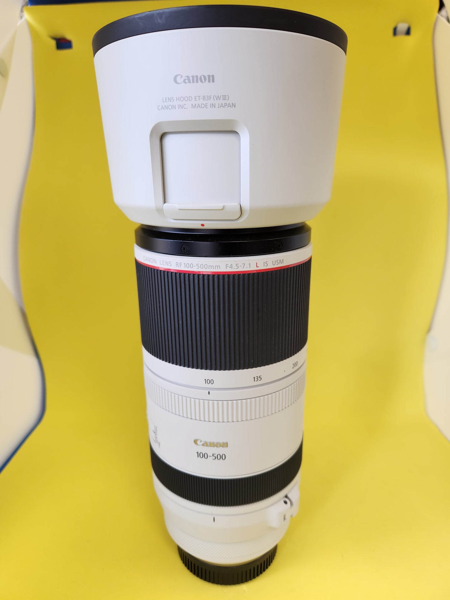 Canon lens RF 100-500mm F4.5-7.1 L is USM