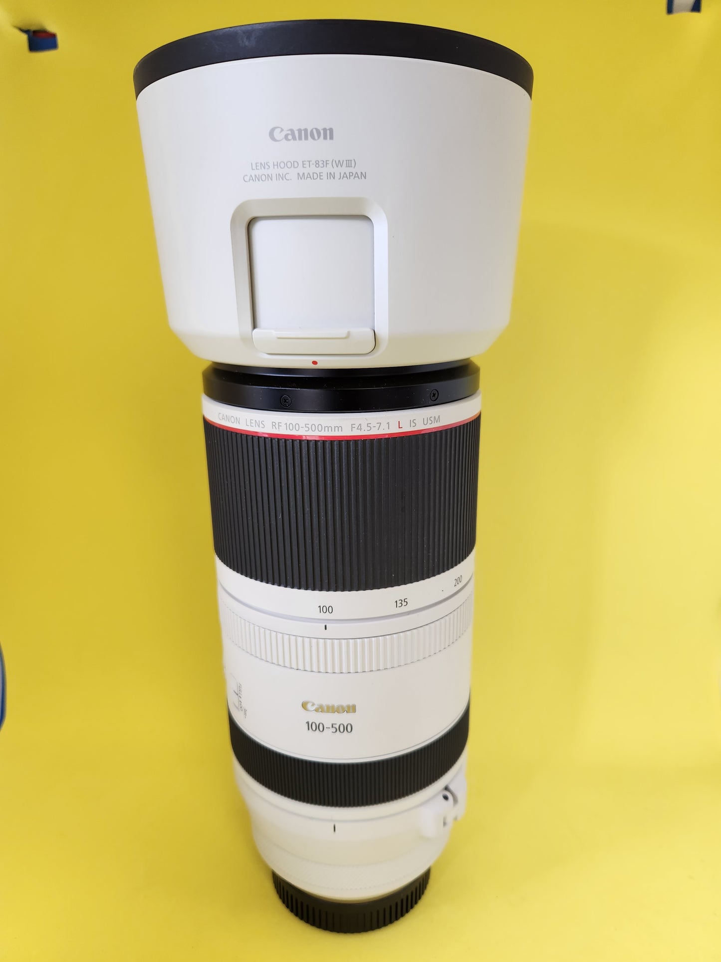 Canon lens RF 100-500mm F4.5-7.1 L is USM