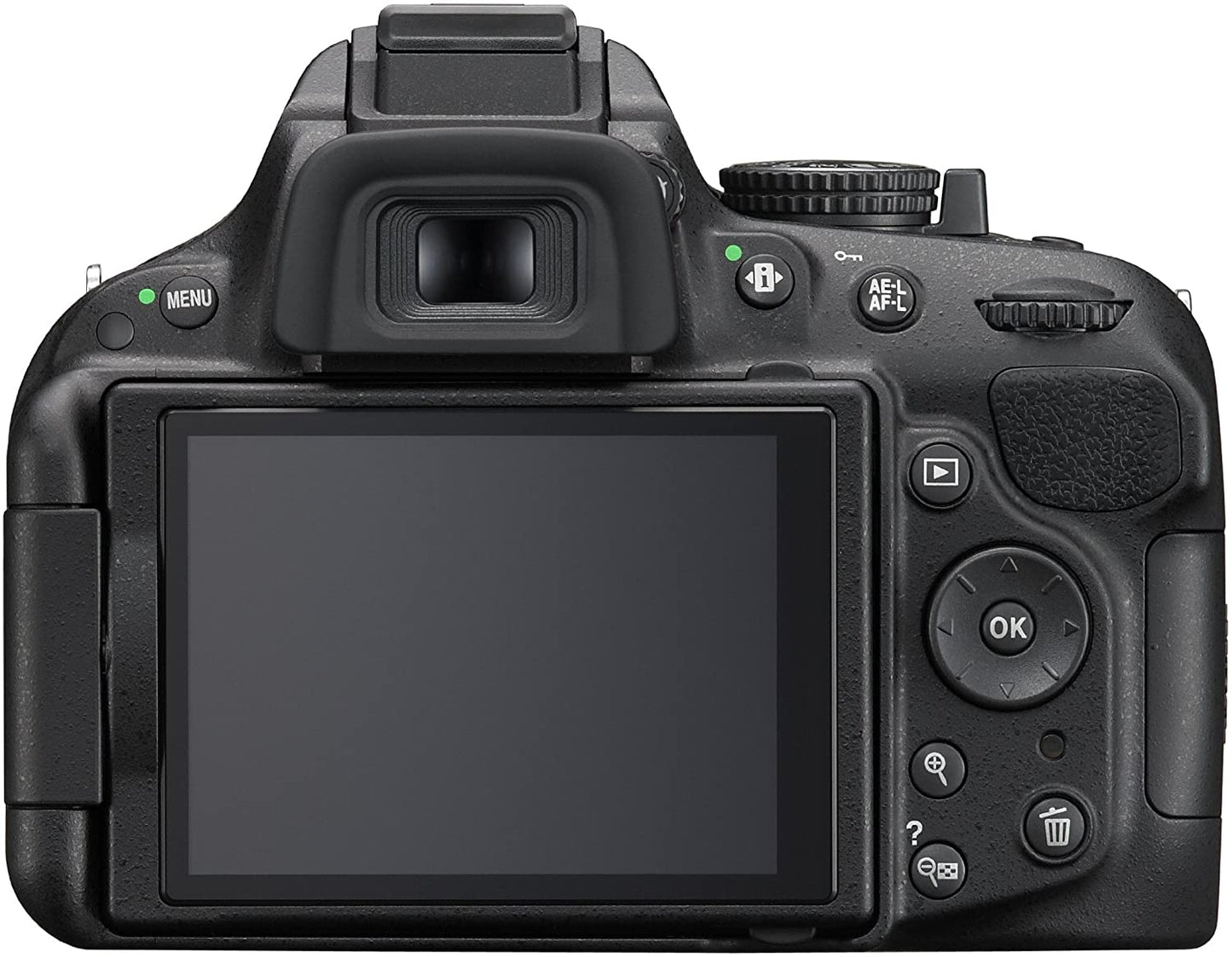 Nikon D3200 Camera 24.2 MP CMOS Digital SLR with 18-55mm f/3.5-5.6 Auto Focus-S DX VR NIKKOR Zoom Lens (Black) (USED) R 4500