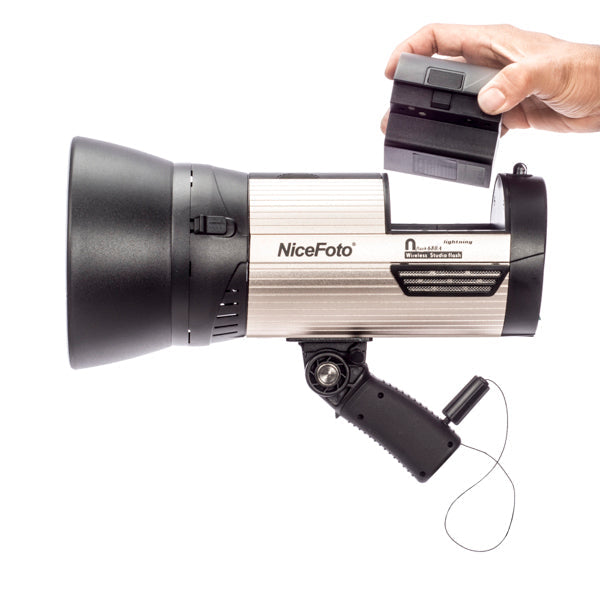 The Flash Nicefoto 680A Photography Studio Flash 600W Ring Flash Light High Speed Sync Radio Flash