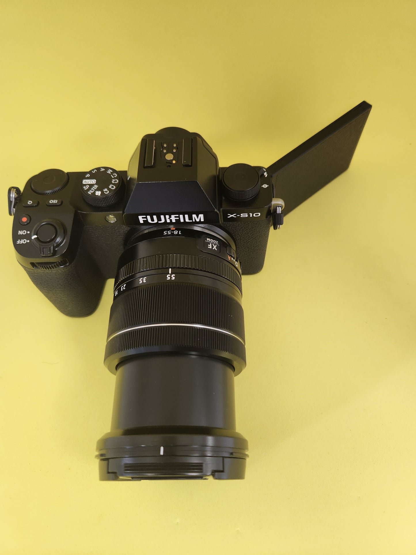 Fujifilm X-S10 used with lens 18-55mm