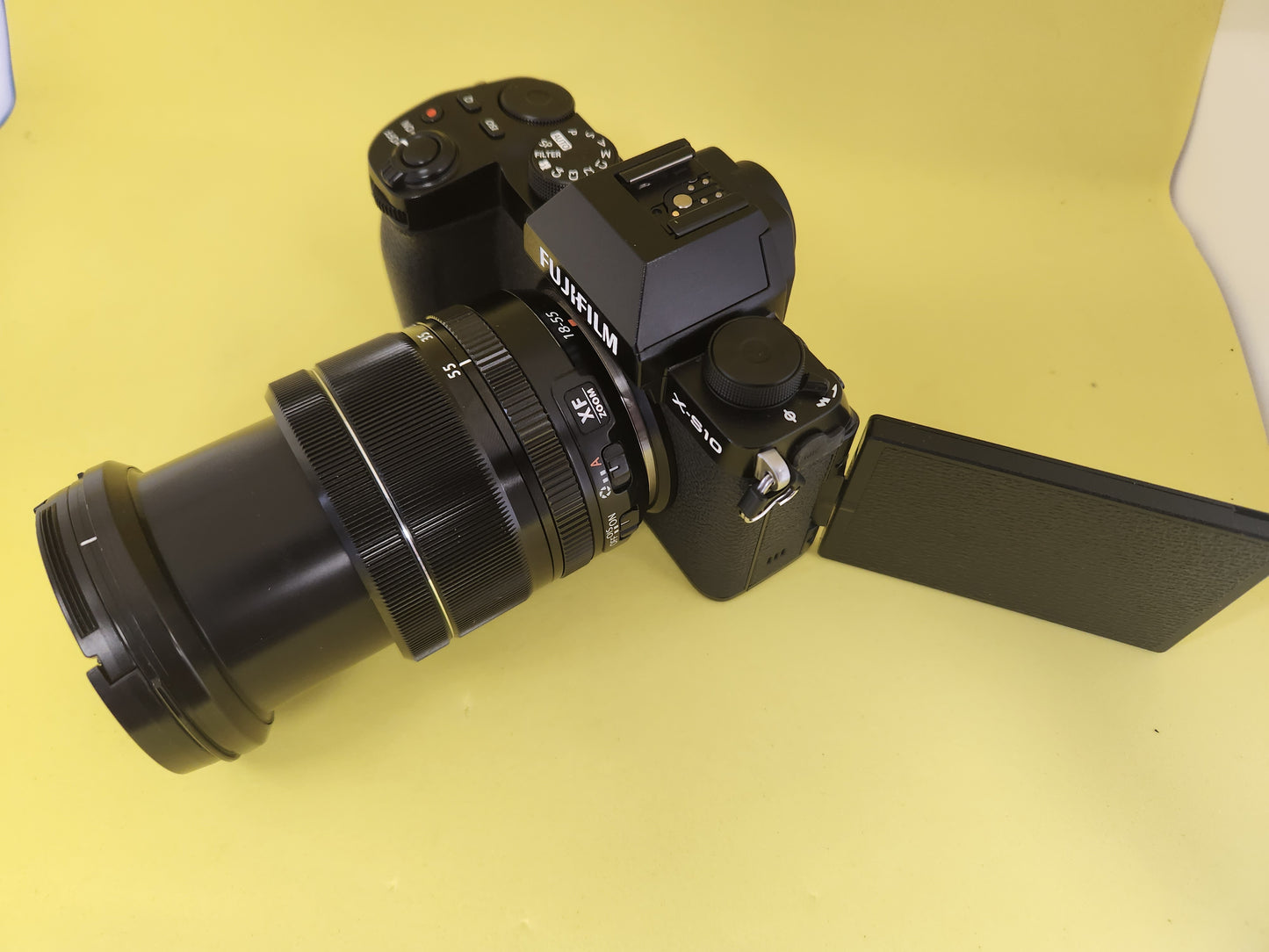 Fujifilm X-S10 used with lens 18-55mm