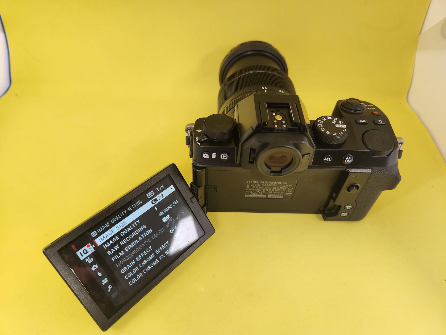 Fujifilm X-S10 used with lens 18-55mm