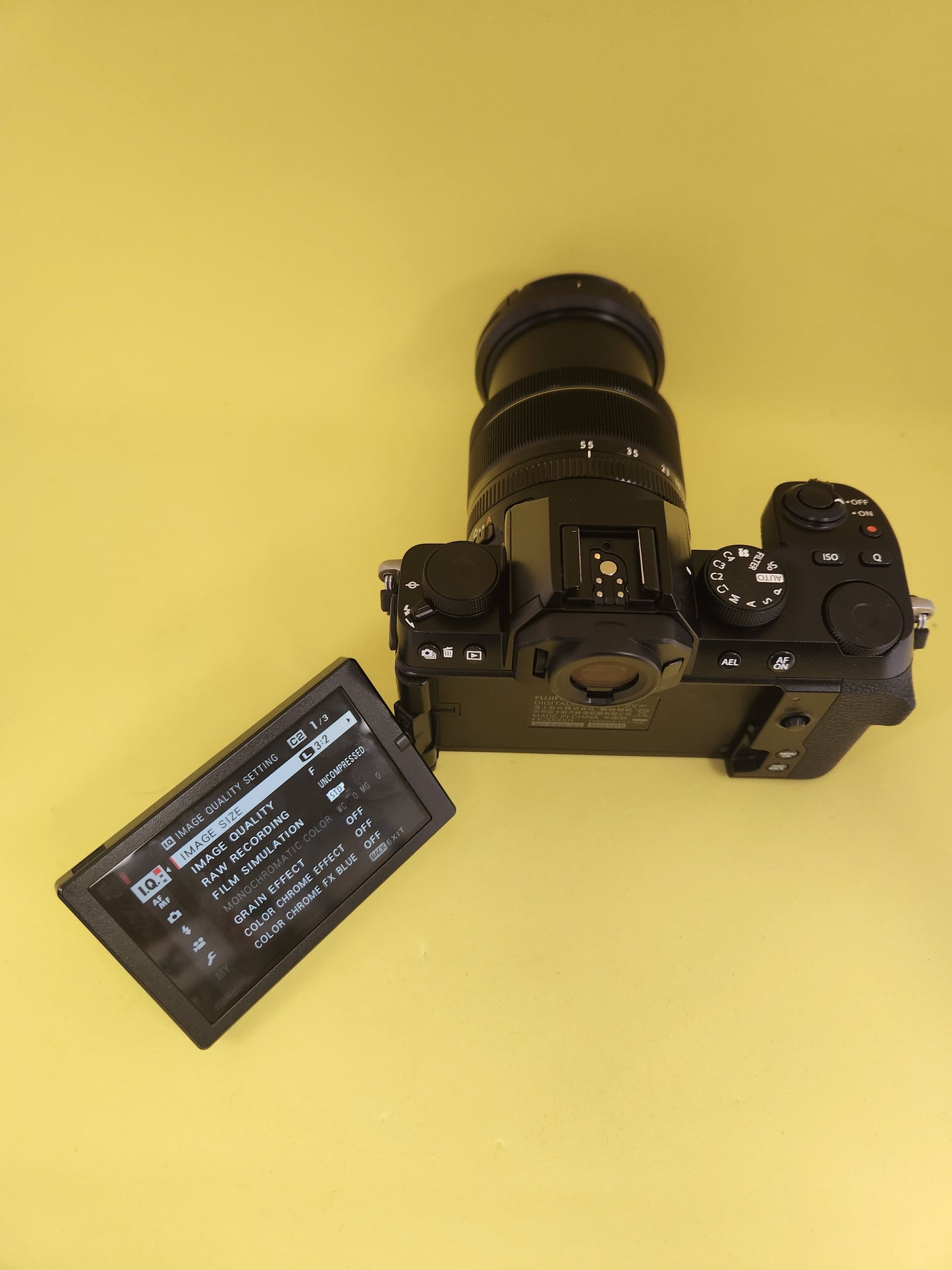 Fujifilm X-S10 used with lens 18-55mm