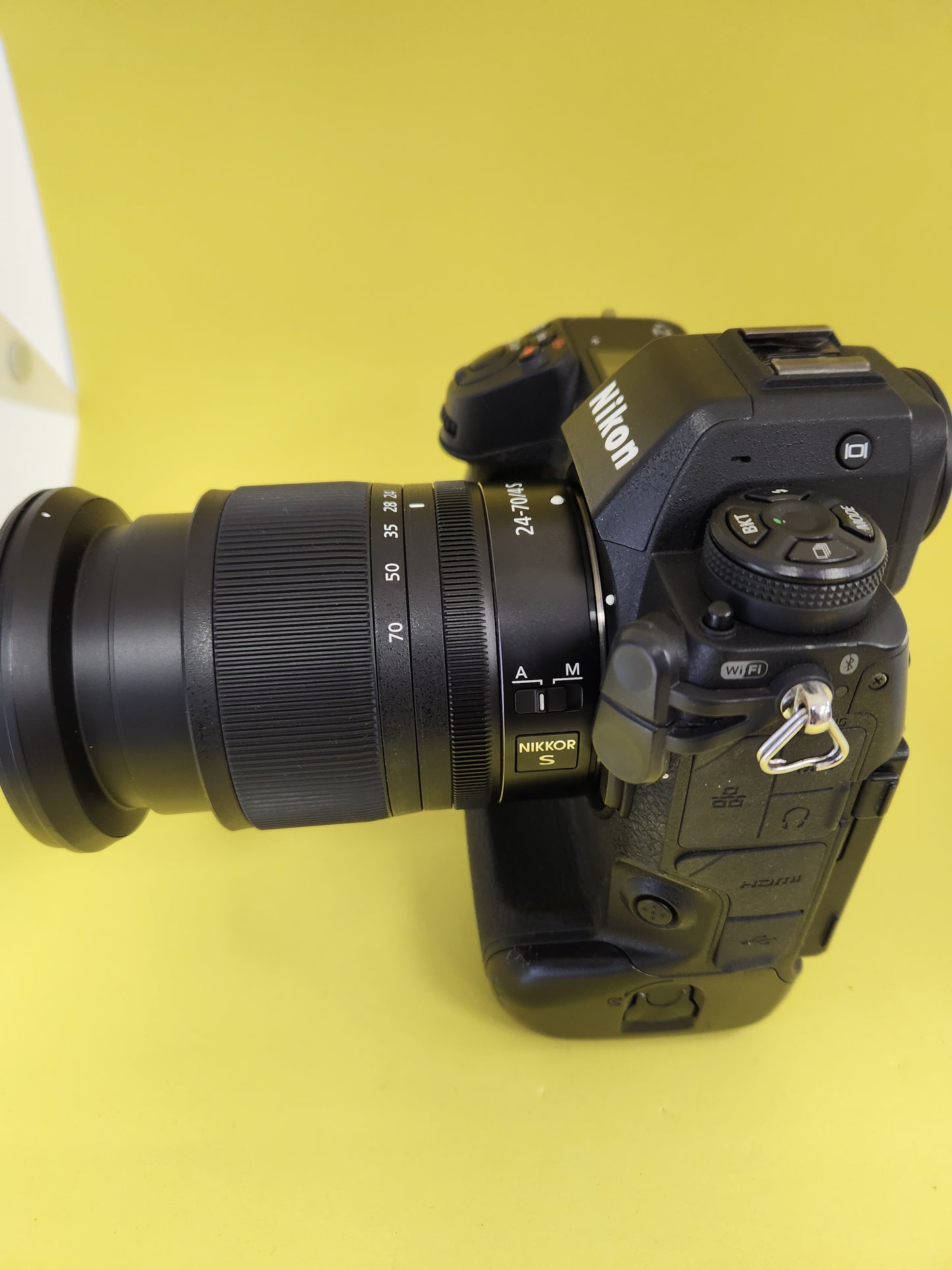 Nikon Z9 used with lens