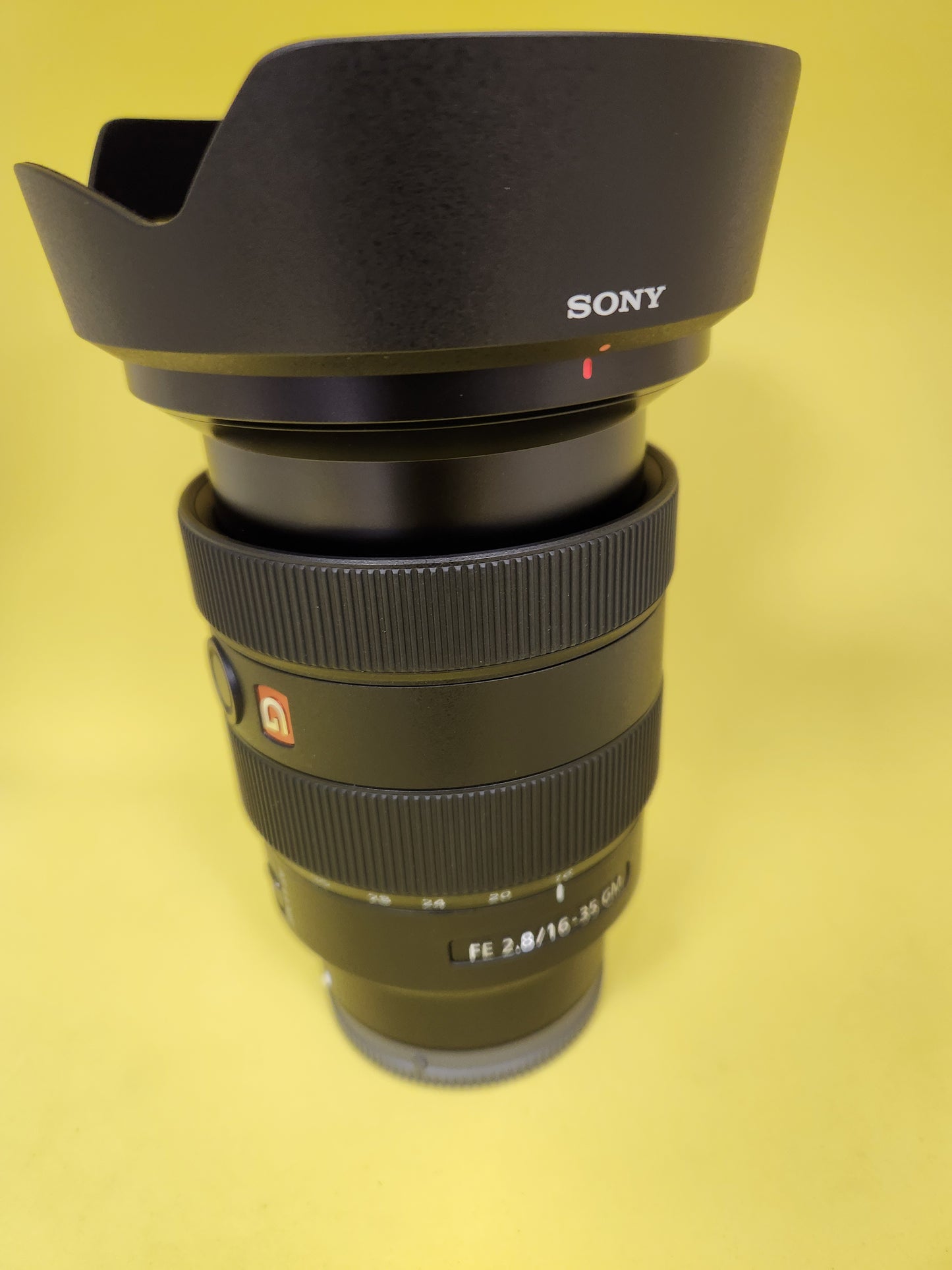 Sony lens 16-35mm f2.8 GM