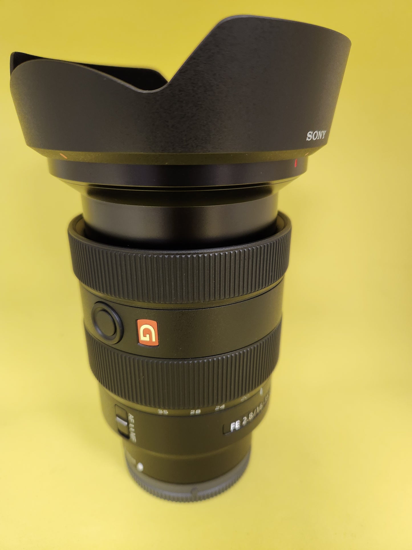Sony lens 16-35mm f2.8 GM