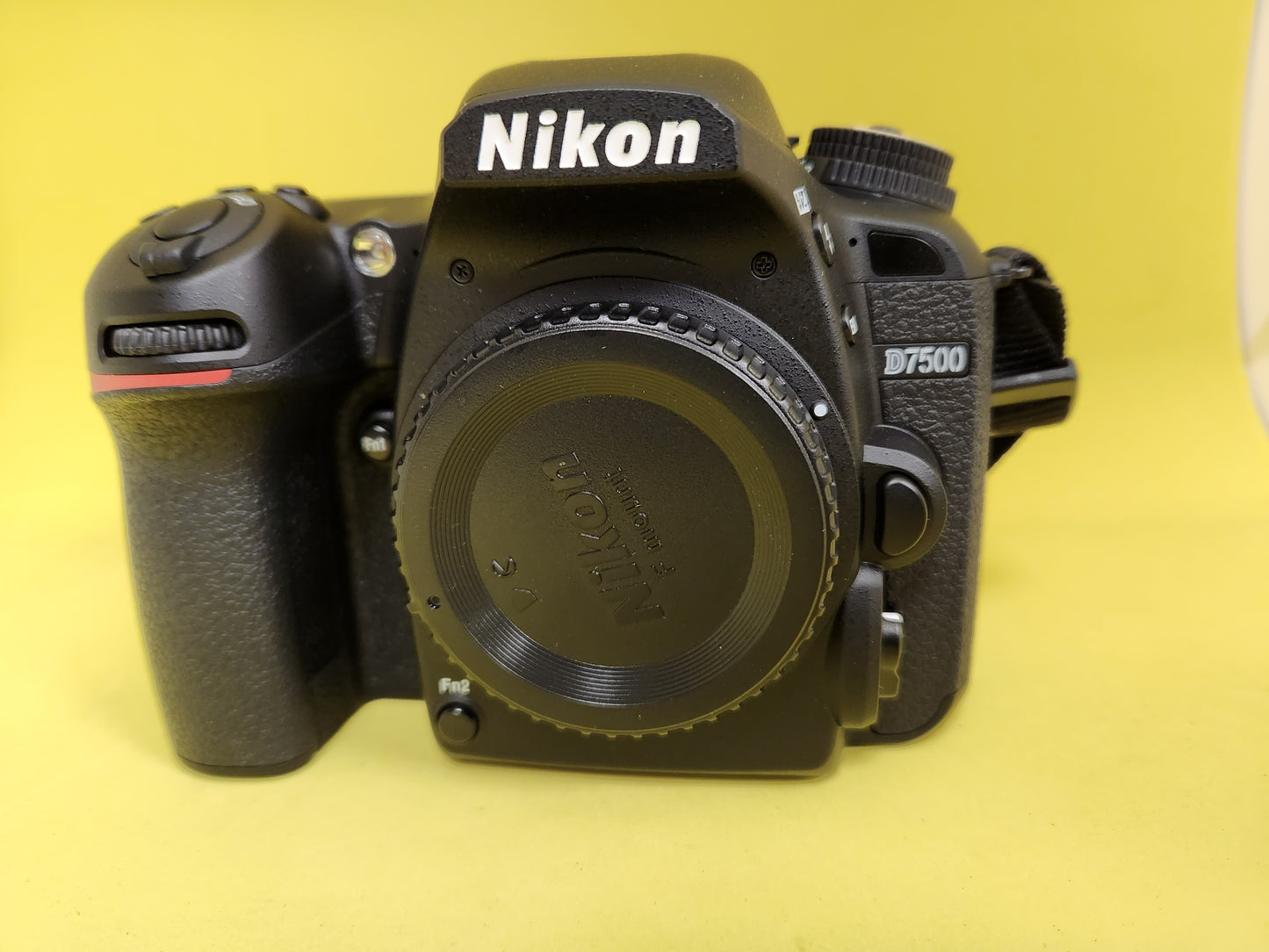 Nikon D7500  used only once shutter account 79 only body