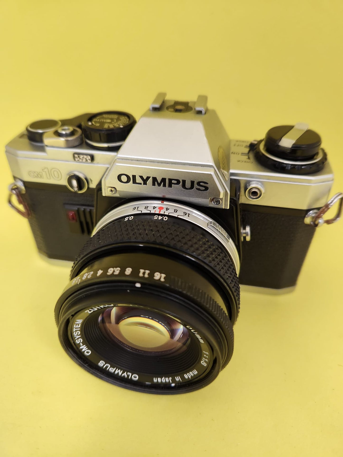 USED OLYMPUS OM-10 with 50mm lens