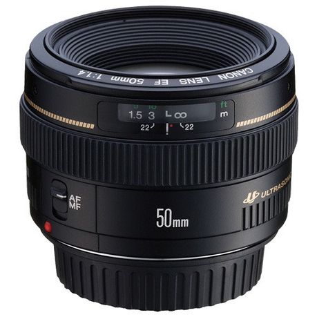 Canon EF 50mm f1.4 USM Lens (use)