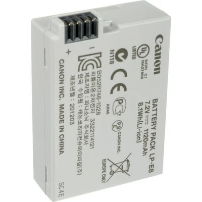 Canon Lithium Battery LP-E8 (Accessories)