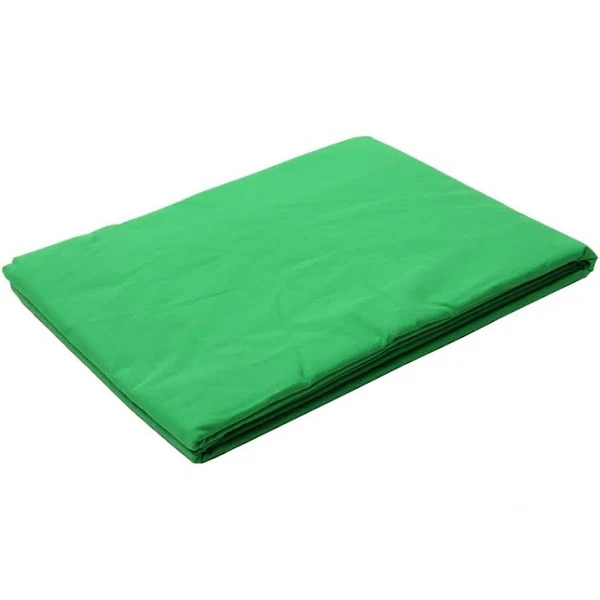 Backdrop Chroma-Key Green Cotton / Muslin Backdrop 3.2m x 6m