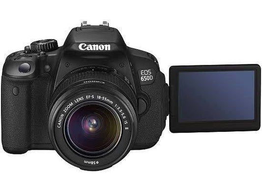 Canon EOS 650D Digital SLR Camera - Black (used)