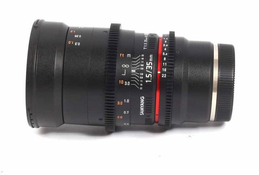 SAMYANG 35mm T1.5 VDSLR II Lens for Sony E-Mount (used)