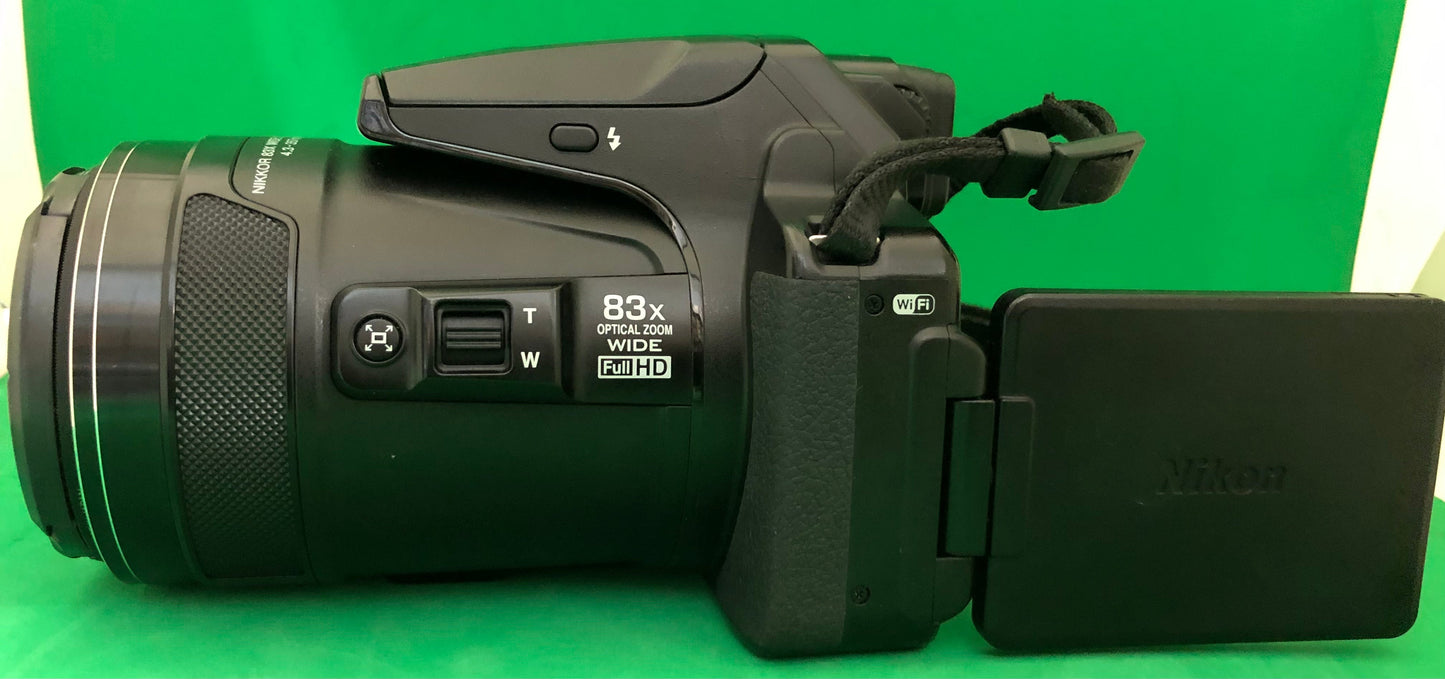 Nikon COOLPIX P900 Digital Camera - Black (used)