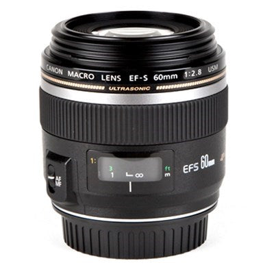Canon EF-S 60mm f/1:2.8 USM Lens (pre-owned)