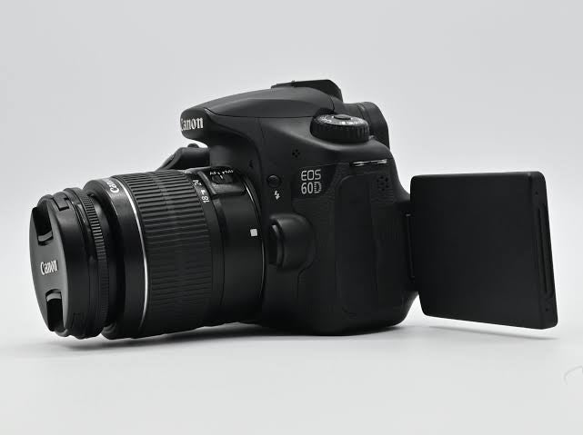 (Use) Canon Camera EOS 60D 18 MP CMOS Digital SLR Camera Body with 18-55mm