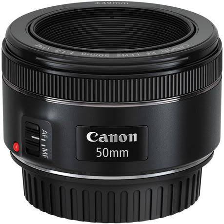 Canon EF 50mm F/1.8 STM Lens (used)