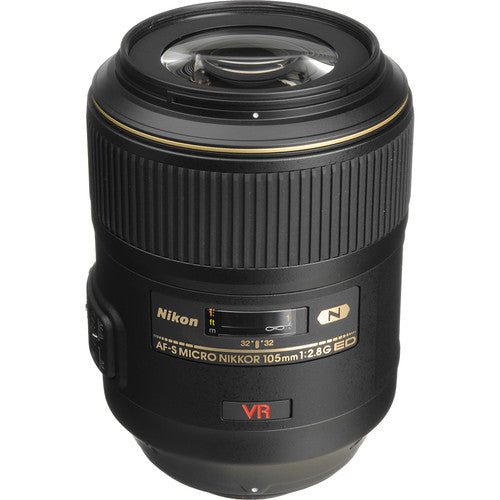 (Use) Nikon 105mm Micro F2.8G AF-S IF-ED VR Macro Lens (Used)