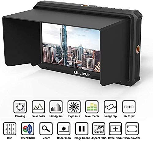 LILLIPUT A5 - 5" 4K HDMI Field Camera Monitor