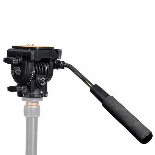 KINGJOY Official VT-1510 Panoramic Tripod Head Hydraulic Fluid Video Head For Tripod And Monopod Holder Stand SLR DSLR